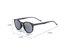 Black Smoke Lens Sun Readers