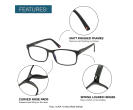 Jaylynn Blue Light Reading Glasses Frame