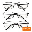 Metal Basics Reading Glasses (3 Pack)