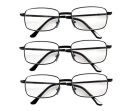 Metal Basics Reading Glasses (3 Pack)
