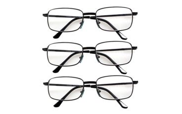 Metal Basics Reading Glasses (3 Pack)