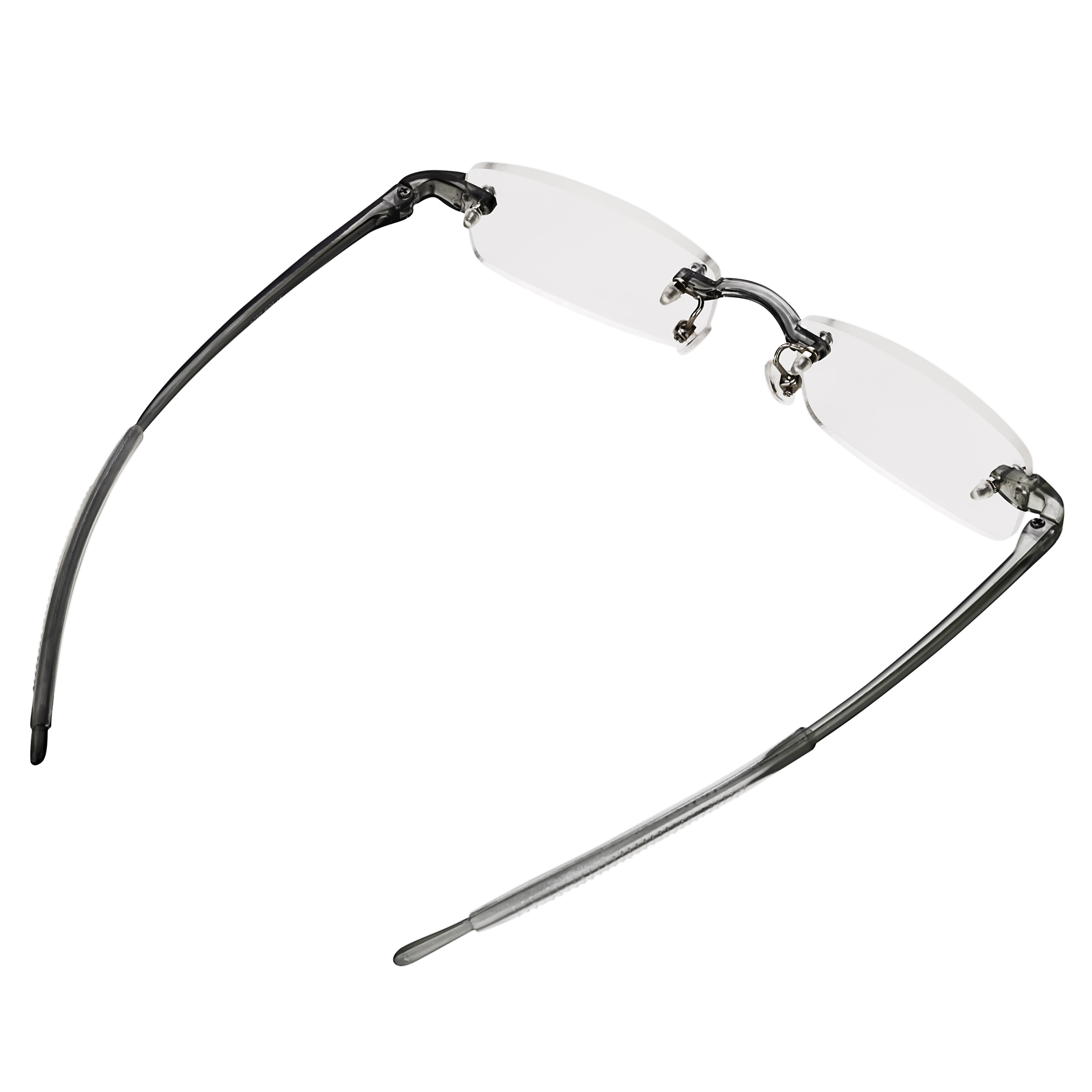 Memoflex Grey Rimless Reading Glasses (5Pcs) | +1.00 To +3.5