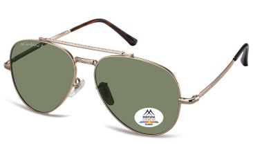 Allée Gunmetal Aviator Sunglasses