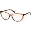 Lydia Quinn Cat Eye Reading Glasses (Coffee)