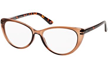 Lydia Quinn Cat Eye Reading Glasses (Coffee)