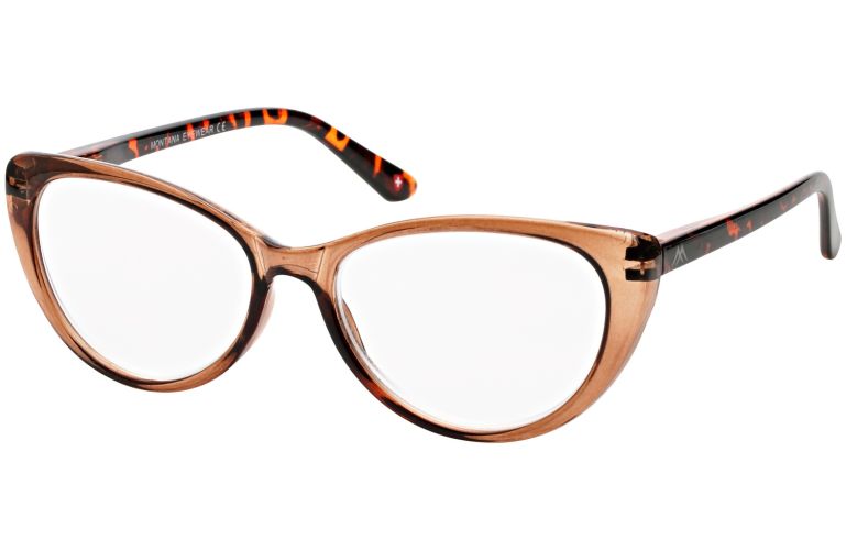 Lydia Quinn Cat Eye Reading Glasses (Coffee)