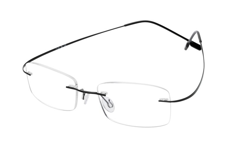 Titus Titanium Metal Rimless Reading Glasses