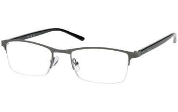 Karlsson Gunmetal Semi Rimless Reading Glasses