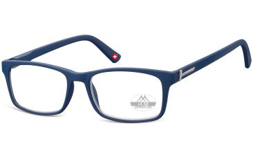 Finchley Blue Rectagular Reading Glasses