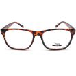 Yates Brown Tortoise Reading Glasses Top View