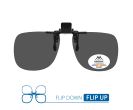 Black Clip on Sunglasses Polarised
