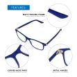 Aqua Blue Reading Glasses Hinge