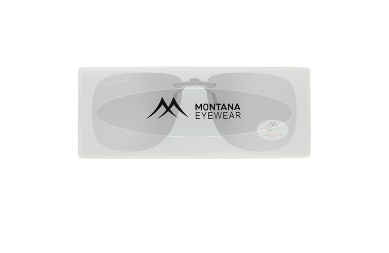 protective case with clip-on lenses inside