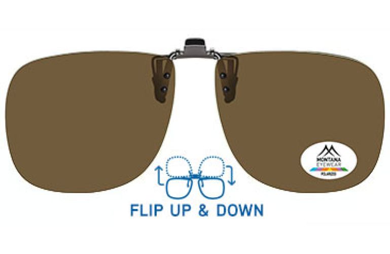 Sunglasses For Glasses Clip On with polarised lenses
