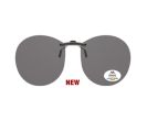Round Clip on Sunglasses