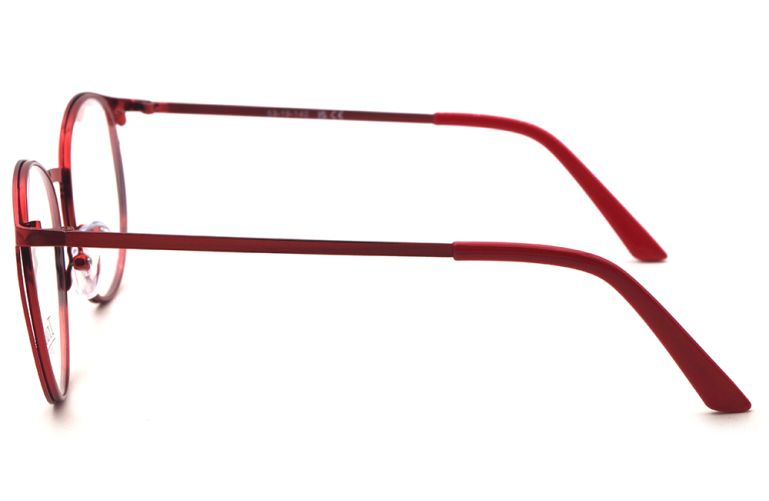Orient Red Reading Glasses Side View