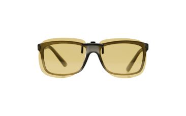 Yellow Clip on Sunglasses Polarised