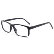 Olympia Black Reading Glasses Front View