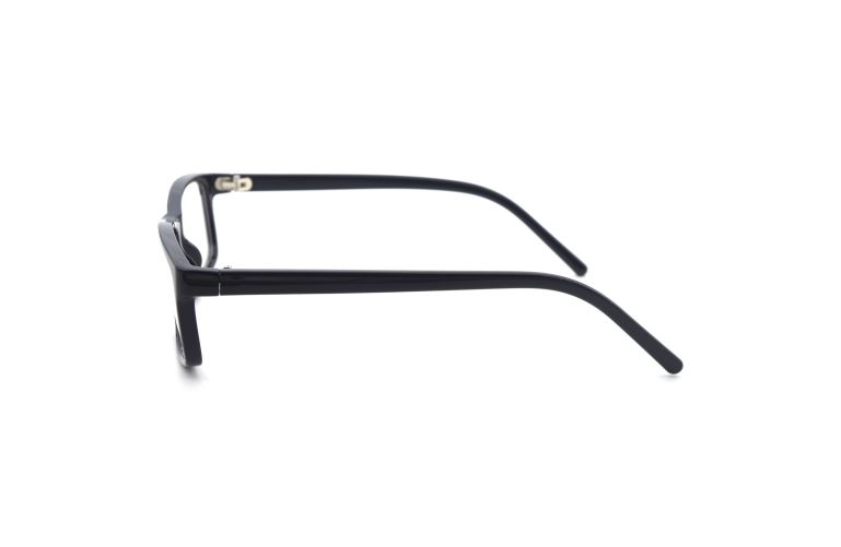 Olympia Black Reading Glasses Side View