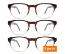 Wimbeldon Brown Reading Glasses