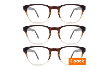 Wimbeldon Brown Reading Glasses