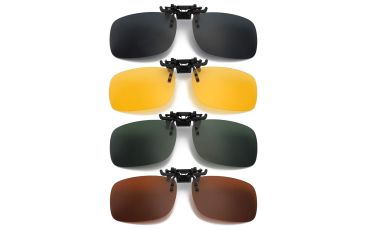 Clip On Flip Up Lenses (4Pcs)