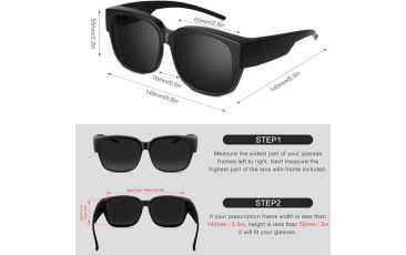 Kampro Fitover For Night Driving & Prescription Glasses