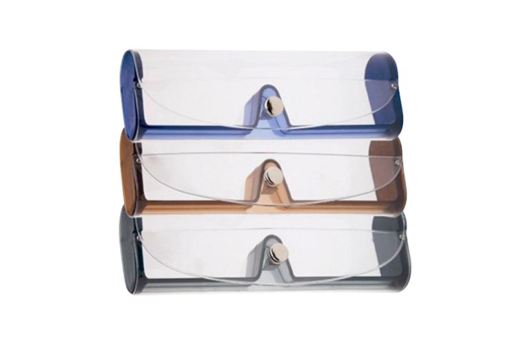 Copenhagen Clear PVC Glasses Case 3 Pack