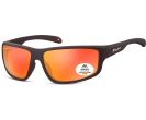 RX7 Black/Grey Wraparound Sunglasses Polarised